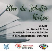Meine nächste Lesung in der Stadtbücherei Uetersen am 28.09.2022 um 18:30 Uhr